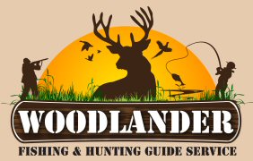 woodlander fishing guide service logo 